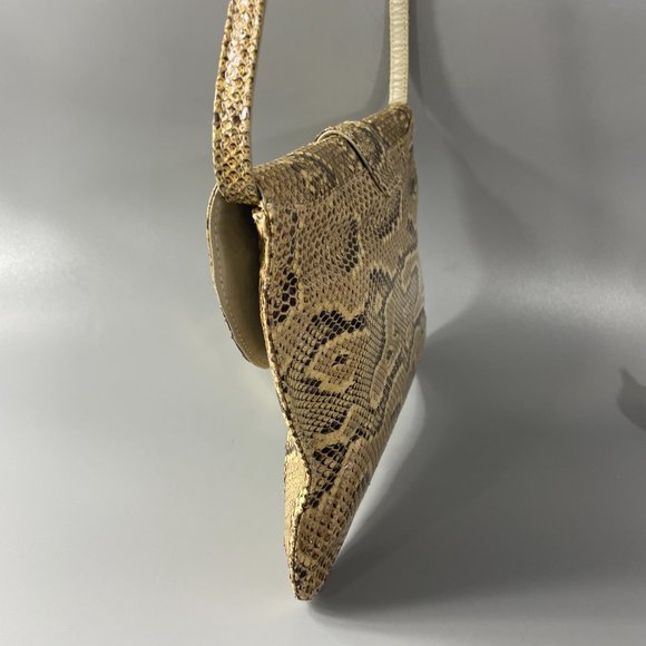 Vintage Susan Gail Genuine Snakeskin Clutch/Shoulder Bag - Picture 2 of 14